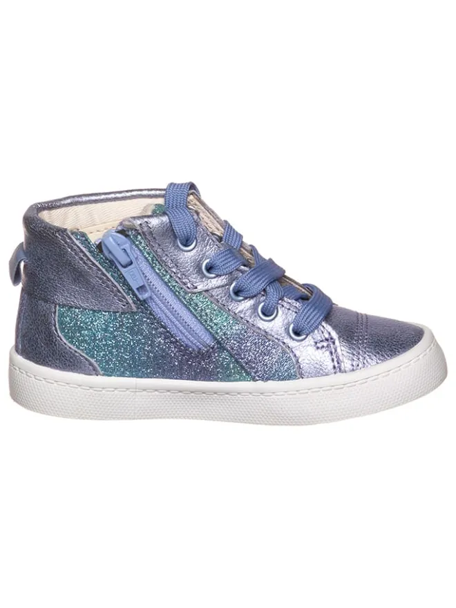 Clarks Sneakers^Leder-Sneakers in Lila