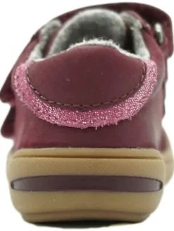Leder-Sneakers in Lila><noscript><img width=