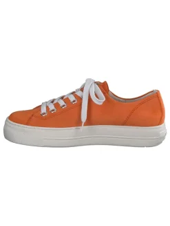 Paul Green Sneakers^Leder-Sneakers in Orange