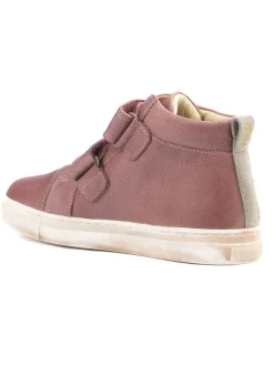 Leder-Sneakers in Rosa><noscript><img width=