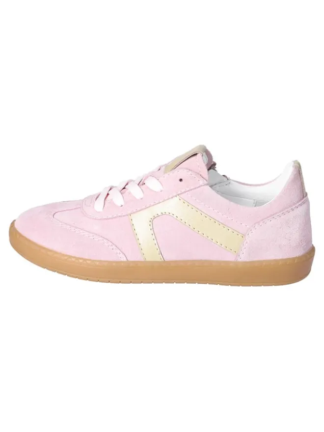Leder-Sneakers in Rosa>Ricosta Hot