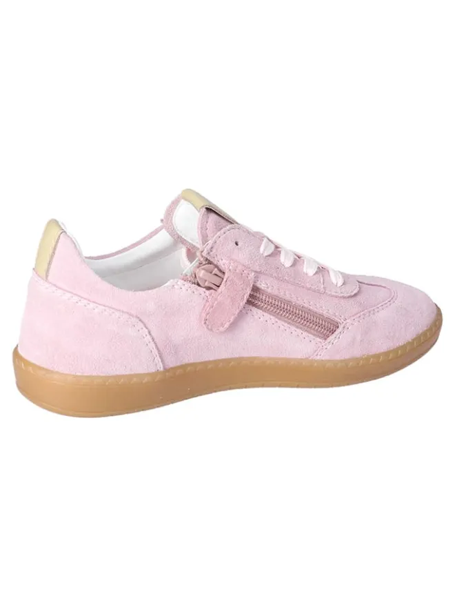 Leder-Sneakers in Rosa>Ricosta Hot