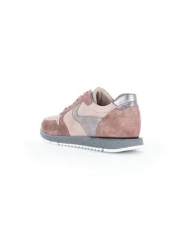 Gabor Schnürschuhe^Leder-Sneakers in Rosa