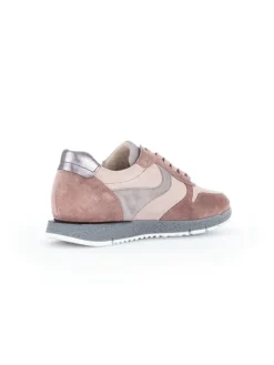 Gabor Schnürschuhe^Leder-Sneakers in Rosa