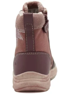 Leder-Sneakers in Rosa><noscript><img width=