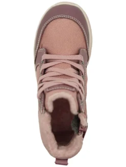 Leder-Sneakers in Rosa><noscript><img width=