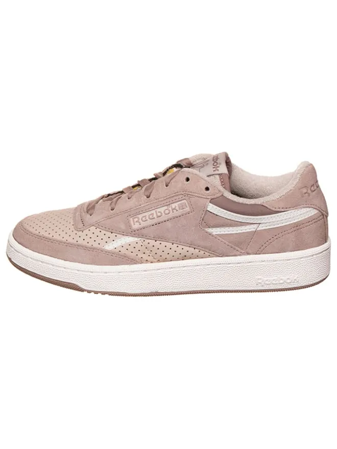 Reebok Sneakers^Leder-Sneakers in Rosa/ Beige