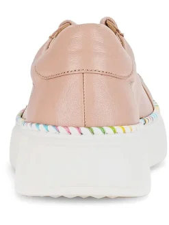 Gabor Sneakers^Leder-Sneakers in Rosa/ Bunt