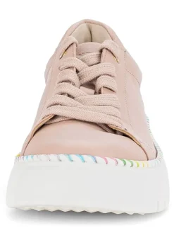 Gabor Sneakers^Leder-Sneakers in Rosa/ Bunt