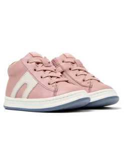 Leder-Sneakers in Rosa/ Weiß>Camper Hot