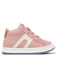 Leder-Sneakers in Rosa/ Weiß>Camper Hot