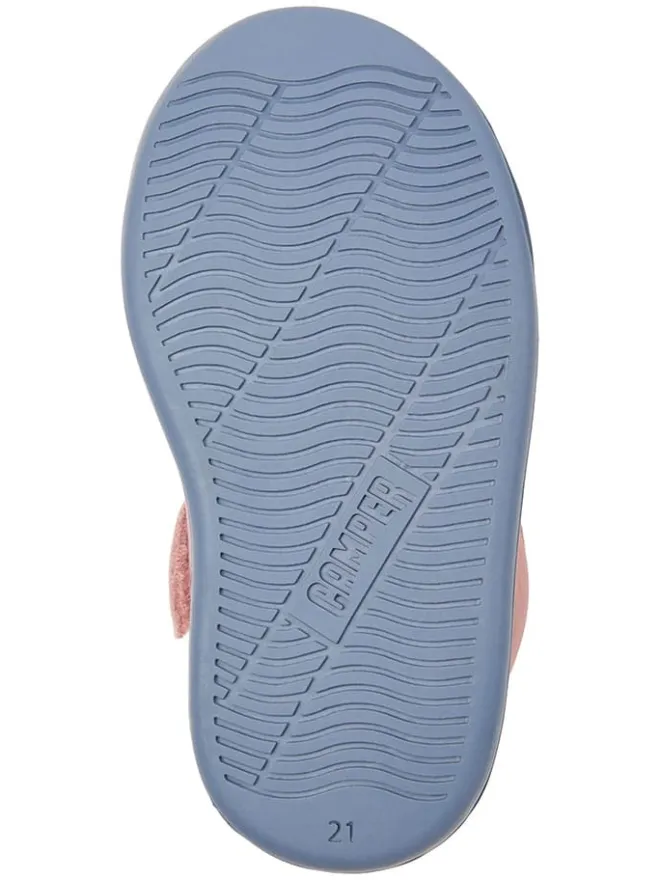 Leder-Sneakers in Rosa/ Weiß>Camper Hot