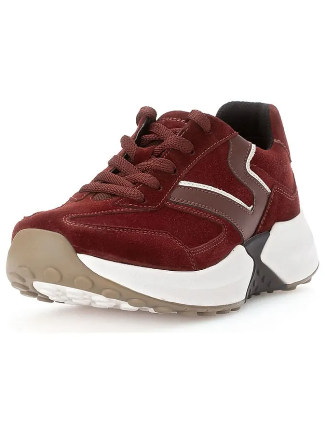 Gabor Sneakers^Leder-Sneakers in Rot