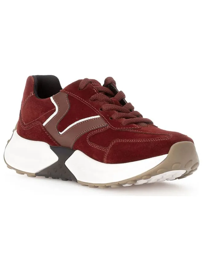 Gabor Sneakers^Leder-Sneakers in Rot
