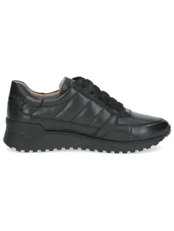 Leder-Sneakers in Schwarz>Caprice Clearance