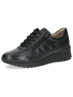 Leder-Sneakers in Schwarz><noscript><img width=