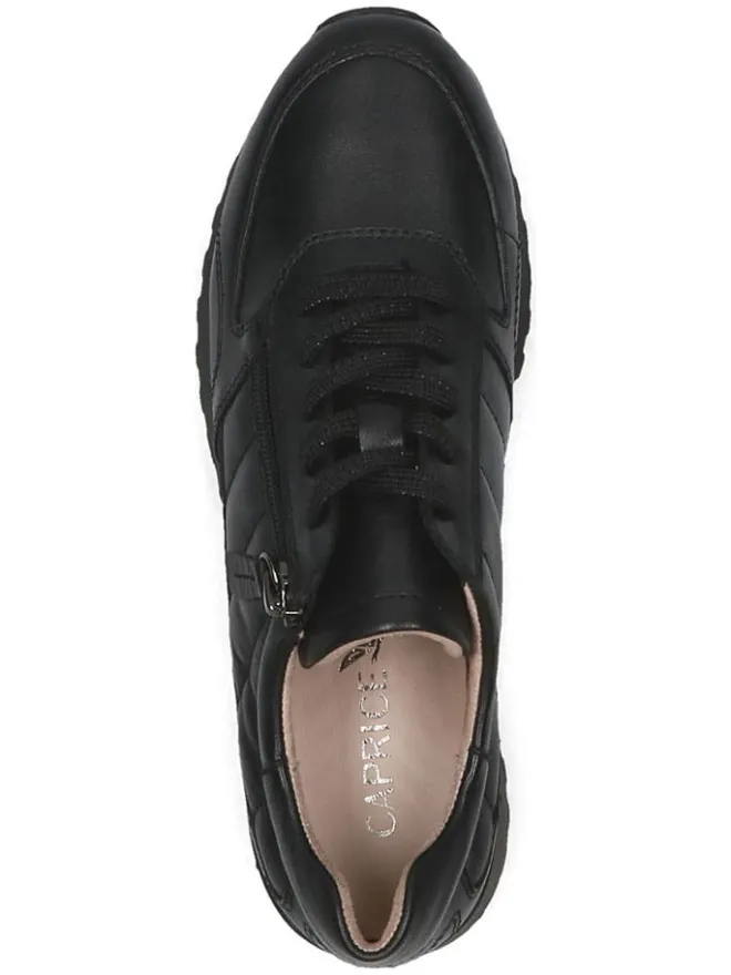 Leder-Sneakers in Schwarz>Caprice Clearance