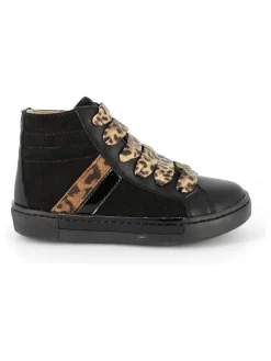 Leder-Sneakers in Schwarz>Primigi Discount