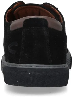 Leder-Sneakers in Schwarz><noscript><img width=
