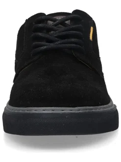 Leder-Sneakers in Schwarz><noscript><img width=