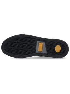 Leder-Sneakers in Schwarz><noscript><img width=