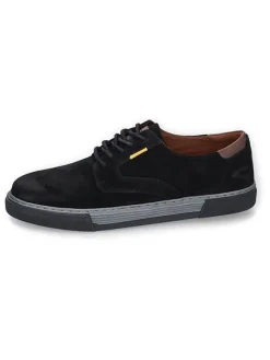 Leder-Sneakers in Schwarz><noscript><img width=