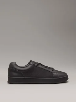Calvin Klein Sneakers^Leder-Sneakers in Schwarz