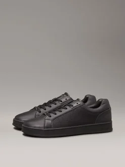 Calvin Klein Sneakers^Leder-Sneakers in Schwarz