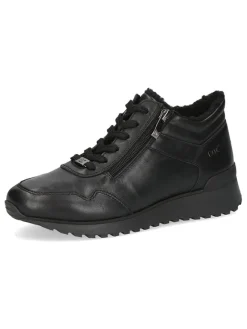 Caprice Sneakers^Leder-Sneakers in Schwarz