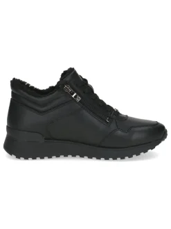 Caprice Sneakers^Leder-Sneakers in Schwarz