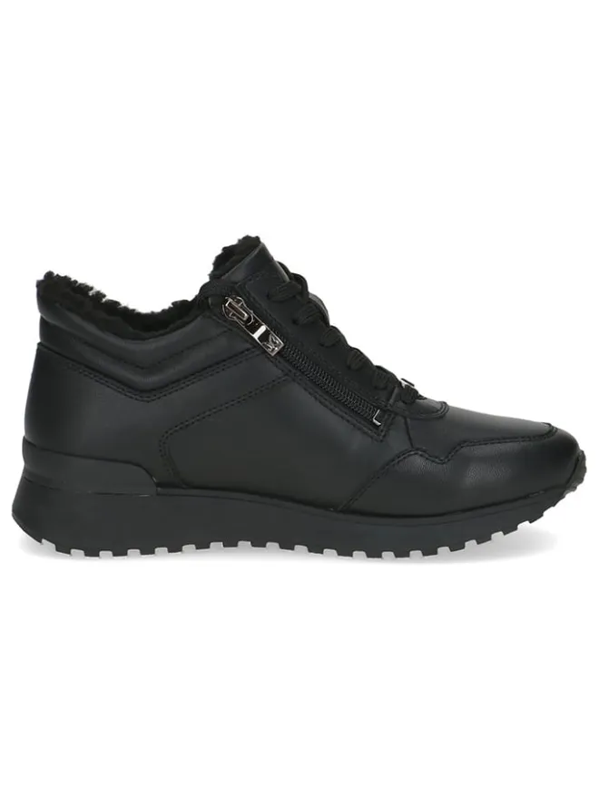 Caprice Sneakers^Leder-Sneakers in Schwarz