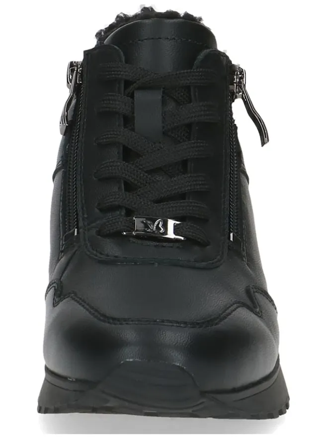 Caprice Sneakers^Leder-Sneakers in Schwarz