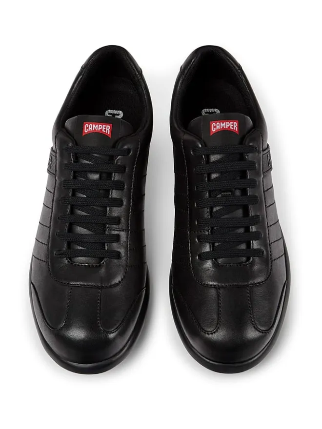 Leder-Sneakers in Schwarz>Camper Outlet