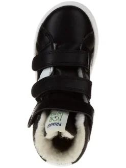 Leder-Sneakers in Schwarz><noscript><img width=