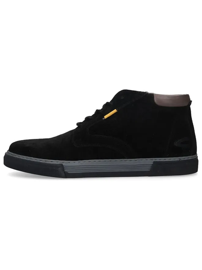 Camel Active Sneakers^Leder-Sneakers in Schwarz