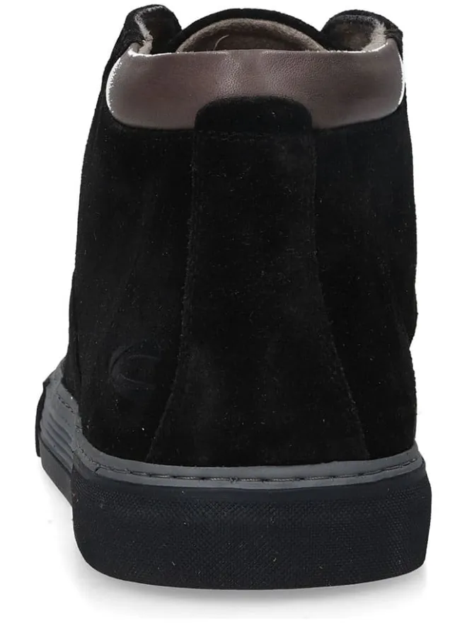 Camel Active Sneakers^Leder-Sneakers in Schwarz