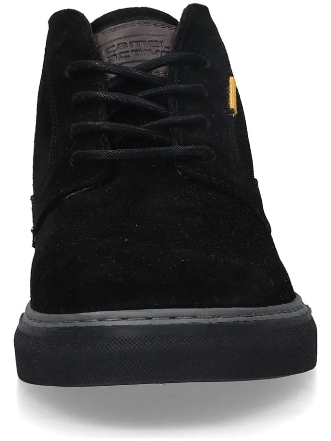 Camel Active Sneakers^Leder-Sneakers in Schwarz