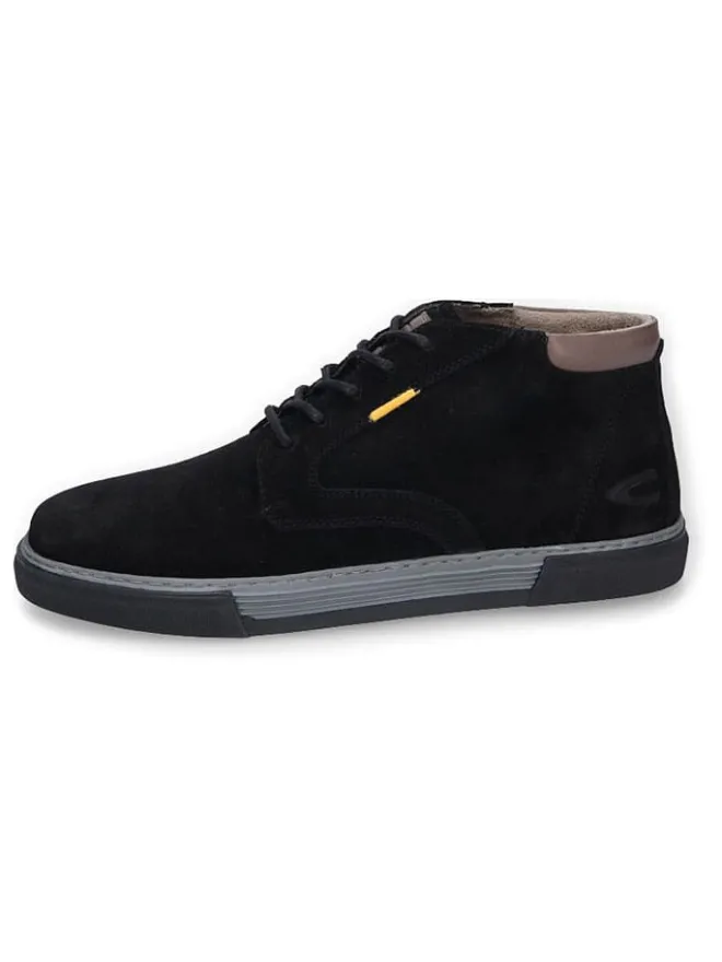 Camel Active Sneakers^Leder-Sneakers in Schwarz