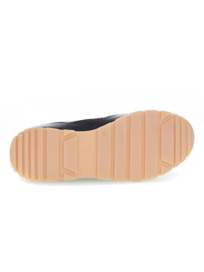 Leder-Sneakers in Schwarz>Gabor Clearance