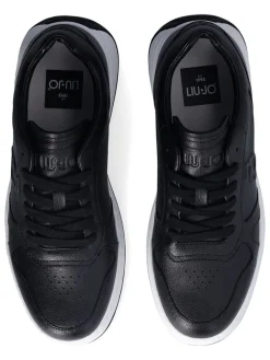 Liu Jo Sneakers^Leder-Sneakers in Schwarz