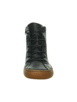 Leder-Sneakers in Schwarz><noscript><img width=