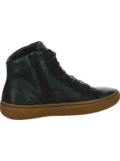 Leder-Sneakers in Schwarz><noscript><img width=