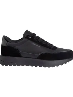 Leder-Sneakers in Schwarz>Calvin Klein Online