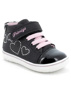 Primigi Sneakers^Leder-Sneakers in Schwarz