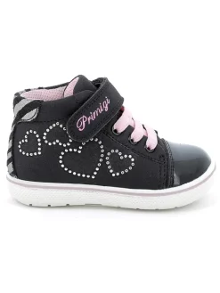 Primigi Sneakers^Leder-Sneakers in Schwarz