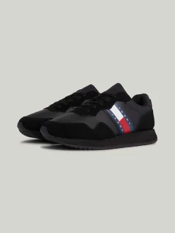 Leder-Sneakers in Schwarz>Tommy Hilfiger Shoes