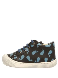 Naturino Sneakers^Leder-Sneakers in Schwarz/ Bunt