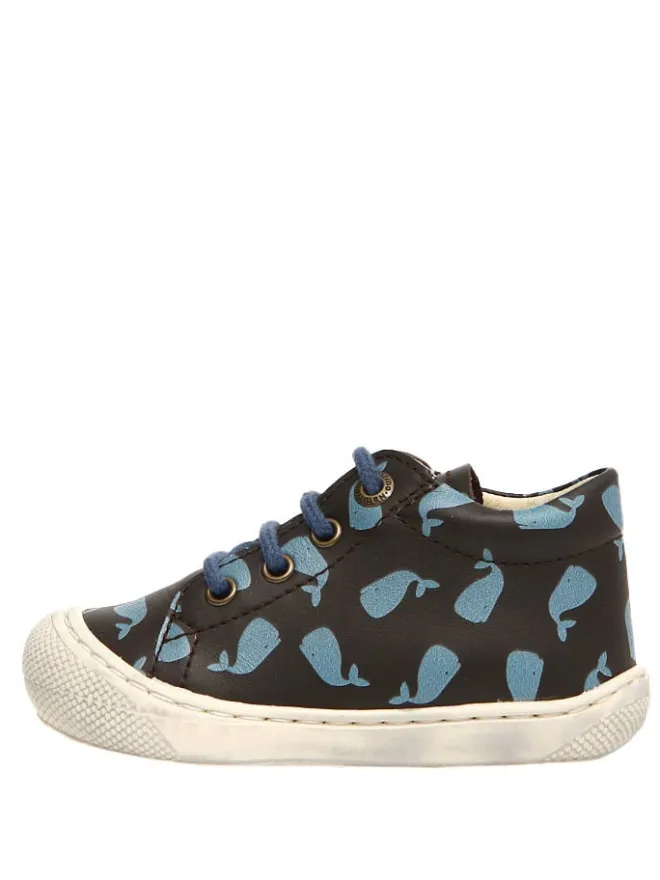 Naturino Sneakers^Leder-Sneakers in Schwarz/ Bunt