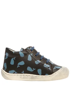 Naturino Sneakers^Leder-Sneakers in Schwarz/ Bunt