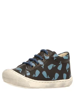 Naturino Sneakers^Leder-Sneakers in Schwarz/ Bunt